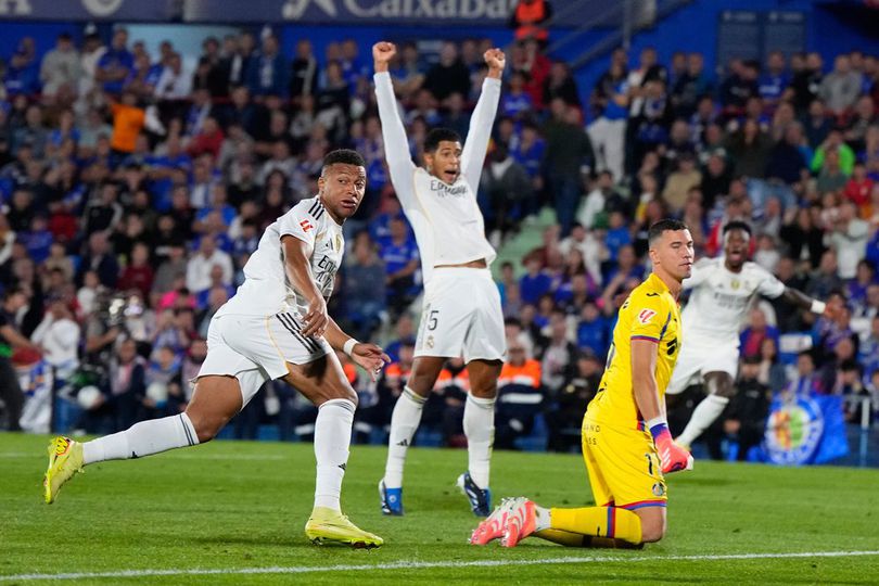 Man of the Match Getafe vs Real Madrid: Kylian Mbappe Man of the Match Getafe vs Real Madrid: Kylian Mbappe