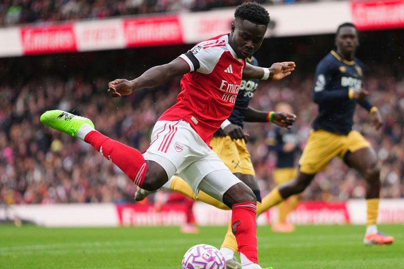 Bukayo Saka Kritik Diri Sendiri Usai Arsenal Tekuk Fulham: Sebut Tendangan Sudutnya 'Sampah' Bukayo Saka Kritik Diri Sendiri Usai Arsenal Tekuk Fulham: Sebut Tendangan Sudutnya 'Sampah'