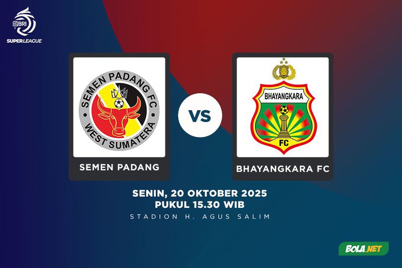 Prediksi BRI Super League: Semen Padang vs Bhayangkara FC 20 Oktober 2025 Prediksi BRI Super League: Semen Padang vs Bhayangkara FC 20 Oktober 2025