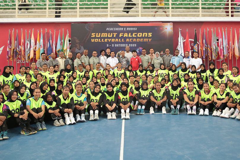 Tonggak Baru Voli Sumatera Utara: Sumut Falcons Volleyball Academy Resmi Dibuka, Siap Cetak Bintang Nasional