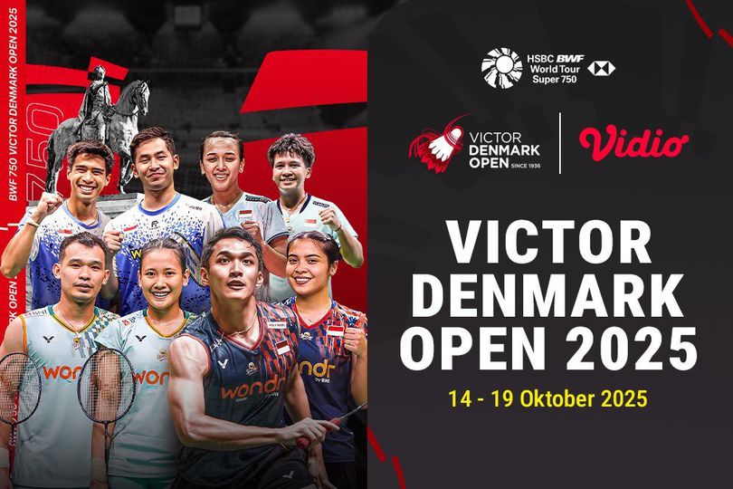 Saksikan dan Nonton Badminton Denmark Open 2025: Eksklusif di Vidio Saksikan dan Nonton Badminton Denmark Open 2025: Eksklusif di Vidio