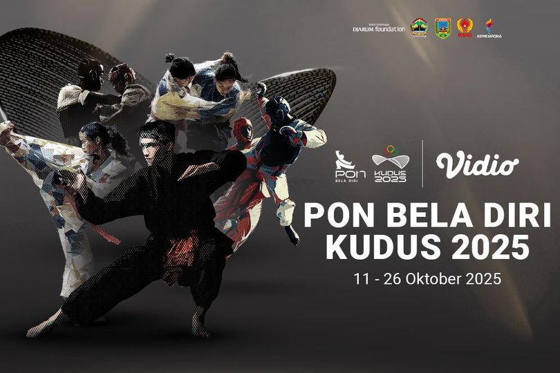 Saksikan dan Nonton PON Bela Diri 2025 Kudus, Tayang di Vidio Saksikan dan Nonton PON Bela Diri 2025 Kudus, Tayang di Vidio