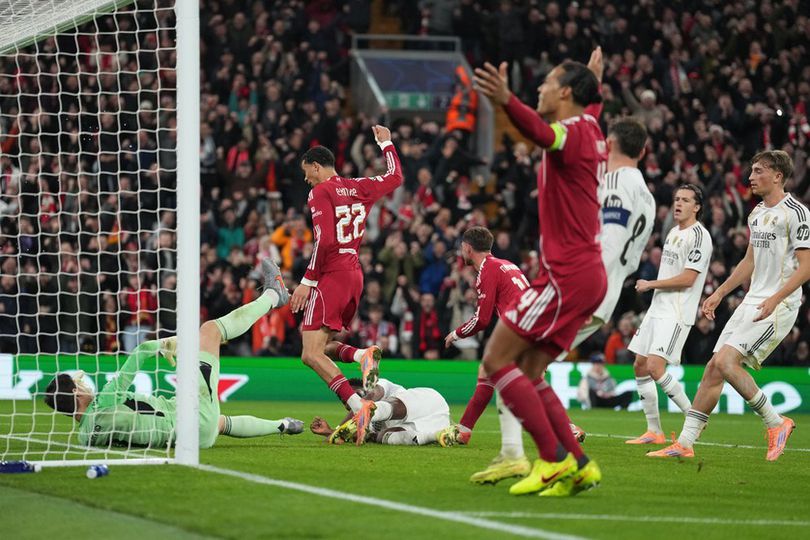 Hasil Liverpool vs Real Madrid: Gol Mac Allister Rusak Momen Kepulangan Trent Alexander-Arnold Hasil Liverpool vs Real Madrid: Gol Mac Allister Rusak Momen Kepulangan Trent Alexander-Arnold