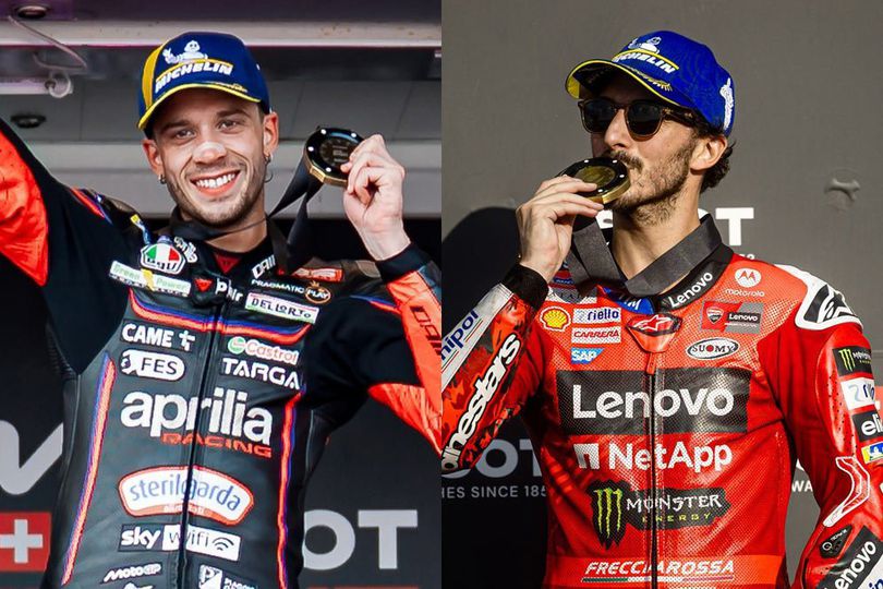 Duel Sohib Kental, Marco Bezzecchi dan Pecco Bagnaia Makin Sengit Rebutan Peringkat 3 MotoGP 2025 Duel Sohib Kental, Marco Bezzecchi dan Pecco Bagnaia Makin Sengit Rebutan Peringkat 3 MotoGP 2025