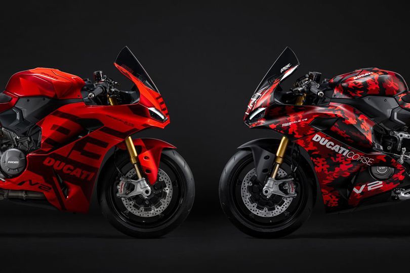 Dijual Terbatas, Ini Potret Kerennya Ducati Panigale V2 Edisi Khusus Marc Marquez dan Pecco Bagnaia Dijual Terbatas, Ini Potret Kerennya Ducati Panigale V2 Edisi Khusus Marc Marquez dan Pecco Bagnaia