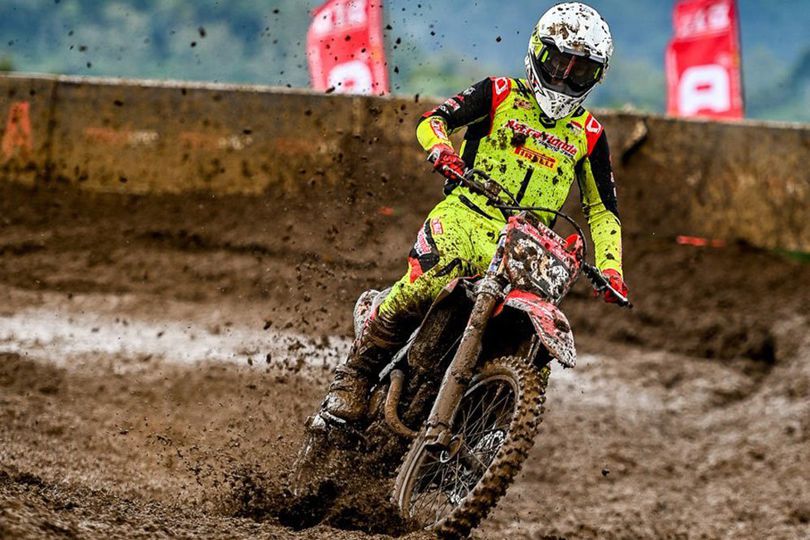 Arsenio Algifari dan Astra Honda Sabet Gelar Runner up Kelas MX2 Kejurnas Motocross 2025