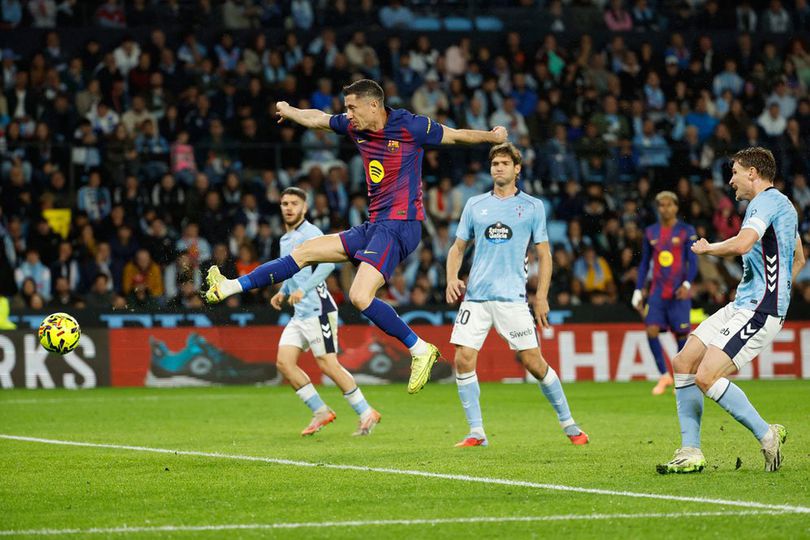 Hasil Celta Vigo vs Barcelona: Lewandowski Menggila, Barca Libas Celta