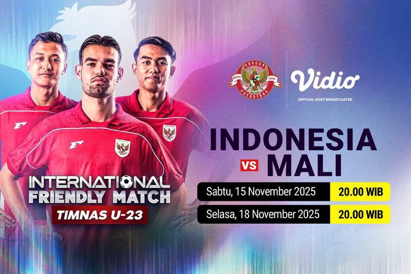 Nonton Timnas Indonesia U-23 vs Mali U-23 Eksklusif di Vidio Nonton Timnas Indonesia U-23 vs Mali U-23 Eksklusif di Vidio