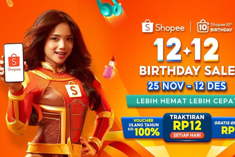 10 Tahun Shopee! Kampanye 12.12 Birthday Sale Tampil Lebih Meriah Bareng Fuji 10 Tahun Shopee! Kampanye 12.12 Birthday Sale Tampil Lebih Meriah Bareng Fuji