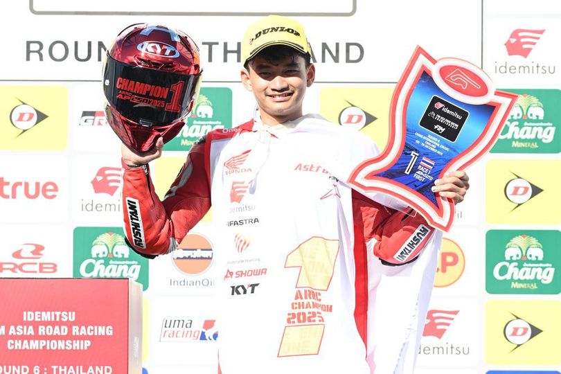 Raih 1 Gelar Juara di ARRC 2025, Astra Honda Racing Team Siapkan Evaluasi untuk Musim Depan Raih 1 Gelar Juara di ARRC 2025, Astra Honda Racing Team Siapkan Evaluasi untuk Musim Depan