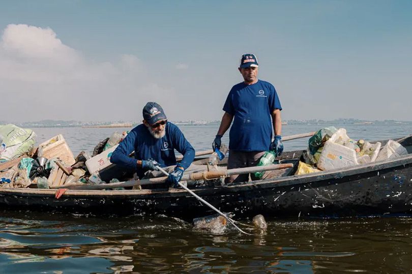 Aksi Berkelas AS Roma! Angkut 15 Ton Sampah Laut, Nelayan Indonesia Ikut Dilibatkan