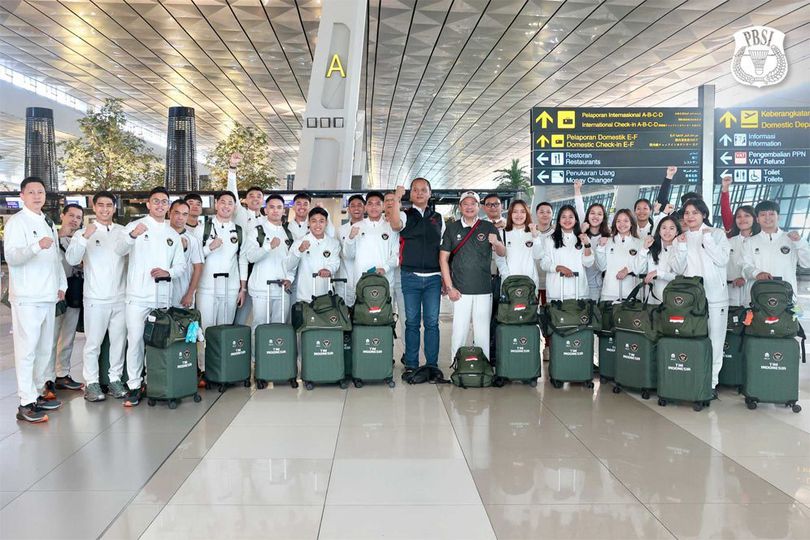 Tim Bulu Tangkis Indonesia Bertolak ke Thailand, Siap Sajikan Performa Terbaik di SEA Games 2025
