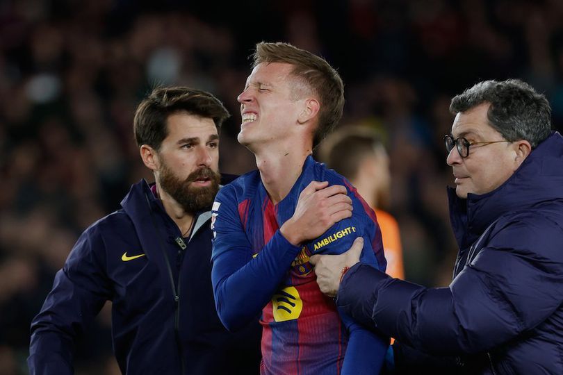 Tumbal Tiga Poin Barca vs Atletico: Dani Olmo Cedera Parah, Absen Sampai Kapan?