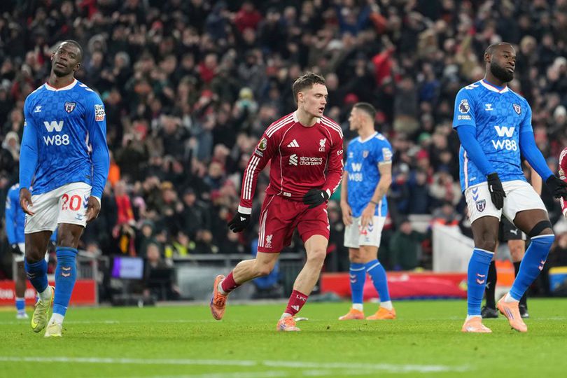 Gol Wirtz Diubah jadi Bunuh Diri Mukiele di Laga Liverpool vs Sunderland, Curtis Jones Tak Bisa Menyembunyikan Kekesalannya