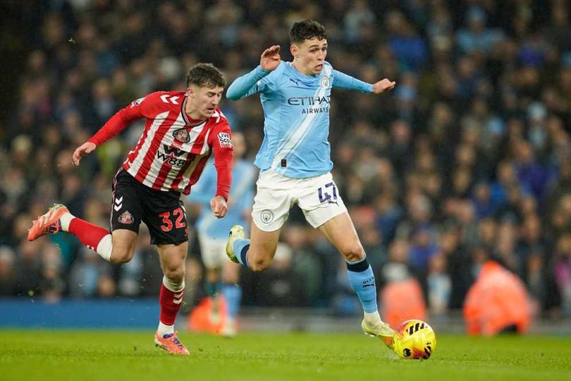 Man of the Match Man City vs Sunderland: Phil Foden