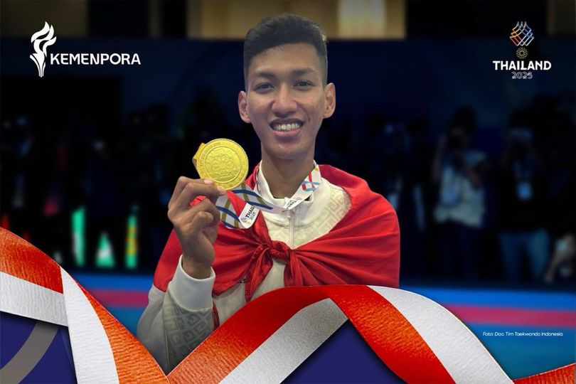 Arya Danu Susilo Tambah Koleksi Medali Emas Taekwondo Indonesia di SEA Games 2025 Arya Danu Susilo Tambah Koleksi Medali Emas Taekwondo Indonesia di SEA Games 2025