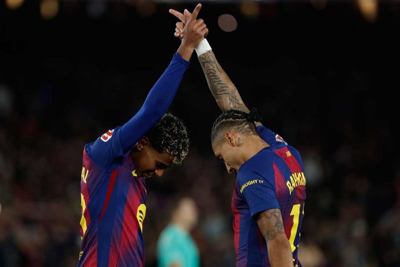 Rating Pemain Barcelona Saat Bungkam Osasuna 2-0: Raphinha Jadi Pembeda, Puncak Klasemen La Liga Tetap Digenggam Rating Pemain Barcelona Saat Bungkam Osasuna 2-0: Raphinha Jadi Pembeda, Puncak Klasemen La Liga Tetap Digenggam
