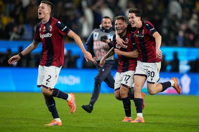 Hasil Bologna vs Inter Milan: Drama Adu Penalti, Nerazzurri Menangis, La Rossa Tantang Napoli di Final Supercoppa Italiana