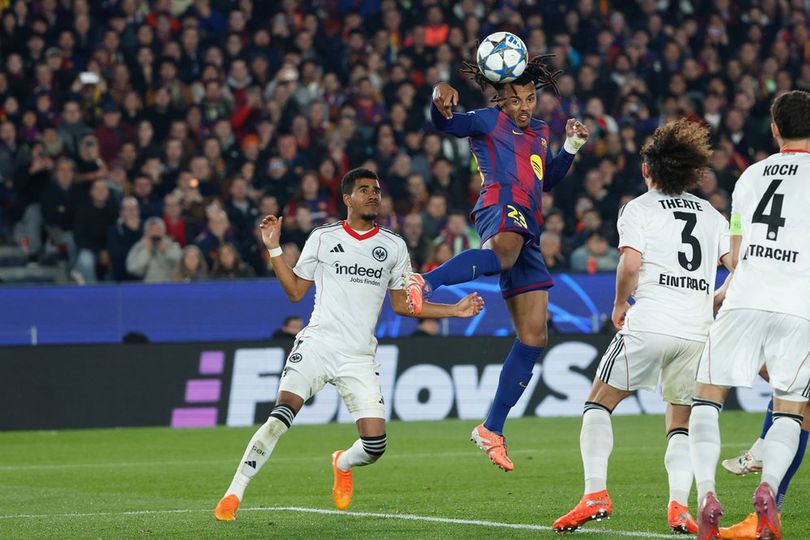 Man of the Match Barca vs Frankfurt: Jules Kounde Man of the Match Barca vs Frankfurt: Jules Kounde