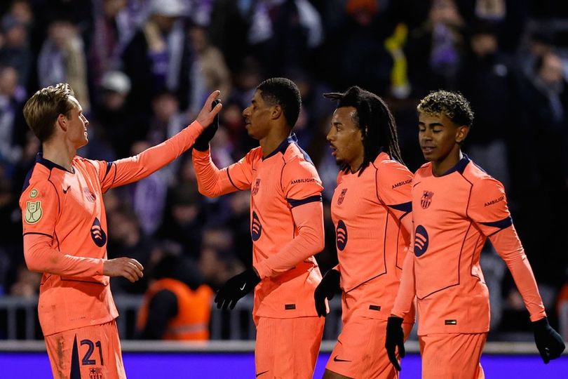 Hasil Guadalajara vs Barcelona: Christensen dan Rashford Bawa Barca Melaju ke 16 Besar Copa del Rey