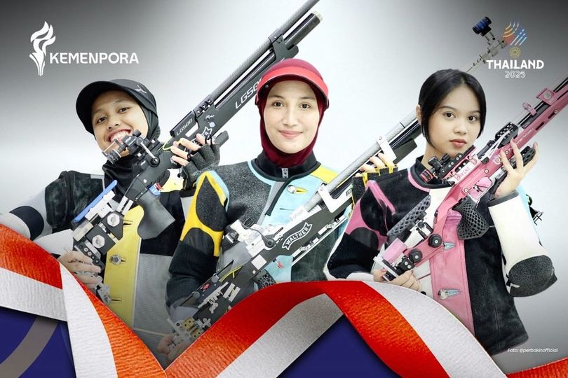 Tambah Koleksi Medali, Indonesia Sabet 2 Emas dan 1 Perak di Cabor Menembak SEA Games 2025