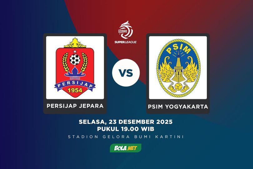 Prediksi BRI Super League: Persijap vs PSIM Yogyakarta 23 Desember 2025