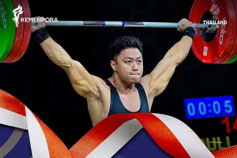 Lewat Rahmat Erwin Abdullah, Angkat Besi Indonesia Dulang Emas Lagi di SEA Games 2025 Lewat Rahmat Erwin Abdullah, Angkat Besi Indonesia Dulang Emas Lagi di SEA Games 2025