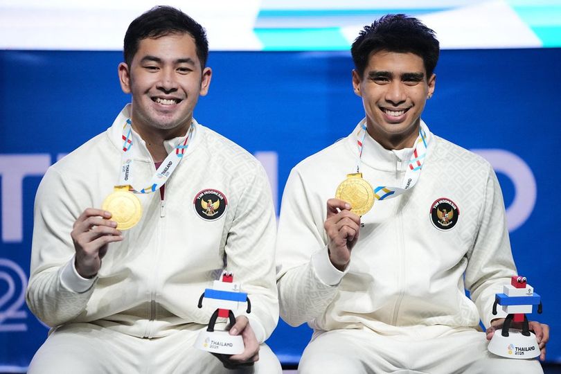 Konsisten di Jalur Emas, Indonesia Lampaui Target Harian SEA Games 2025