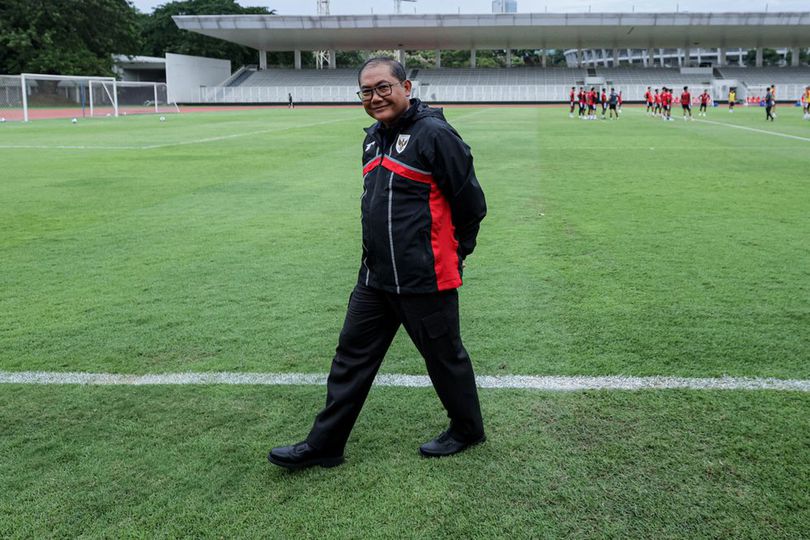 Sumardji Memompa Semangat Pemain Timnas Indonesia U-22 Agar Bisa Menang Telak atas Myanmar di SEA Games 2025 Sumardji Memompa Semangat Pemain Timnas Indonesia U-22 Agar Bisa Menang Telak atas Myanmar di SEA Games 2025