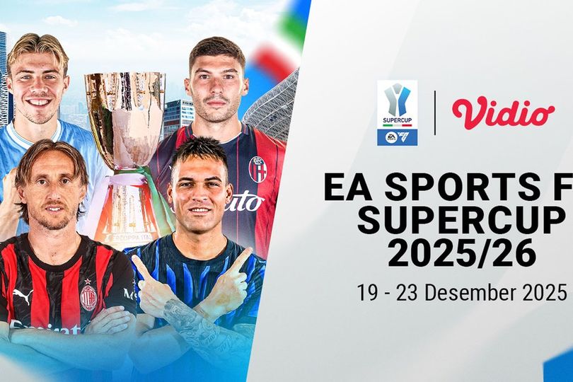 Berikut Jadwal Pertandingan Supercoppa Italiana 2025/26, Tayang di Vidio