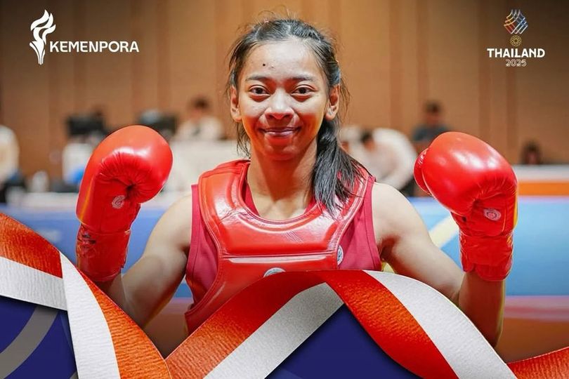 Tharisa Dea Florentina dan Samuel Marbun Tambah Koleksi Medali Emas Wushu Indonesia di SEA Games 2025 Tharisa Dea Florentina dan Samuel Marbun Tambah Koleksi Medali Emas Wushu Indonesia di SEA Games 2025