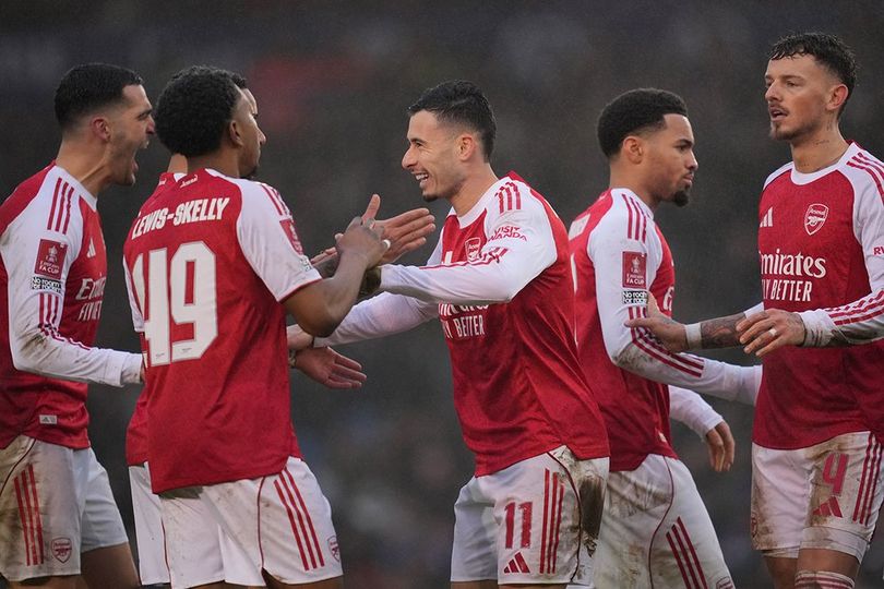 Rapor Pemain Arsenal Saat Cukur Portsmouth 4-1: Martinelli Menggila, Madueke Tampil Eksplosif