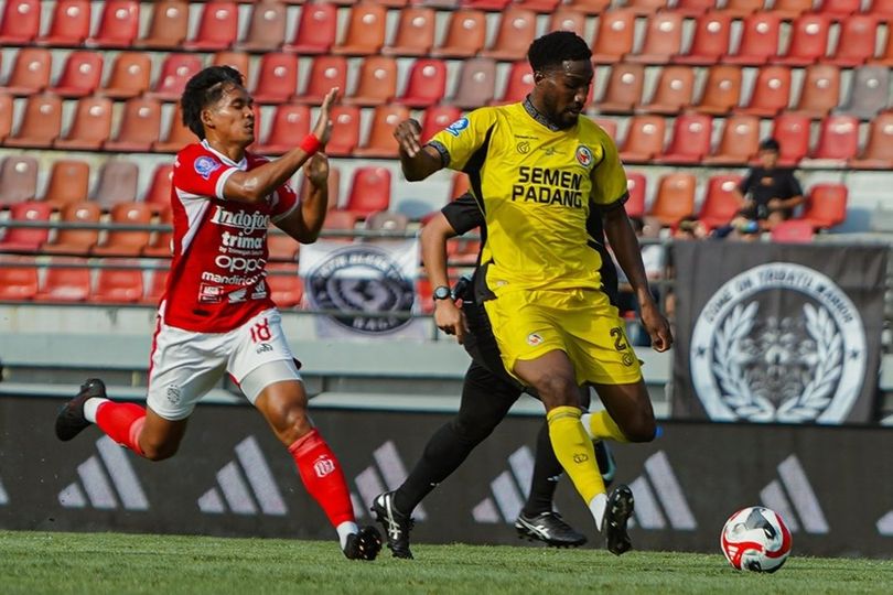 Hasil Bali United vs Semen Padang: Hujan Gol tapi Tak Ada Pemenang di Lanjutan BRI Super League