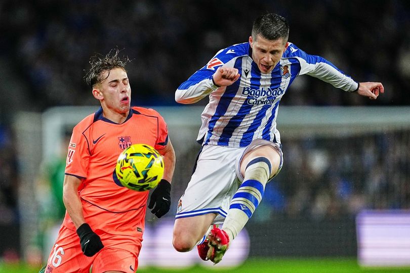 Real Sociedad vs Barcelona: Barca Keok, Fermin Lopez Tertawakan Keputusan Wasit