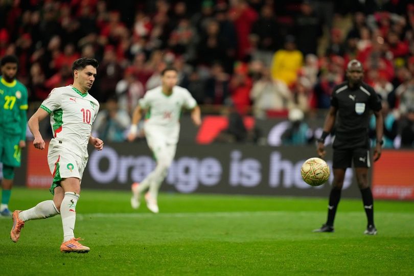 Antiklimaks Brahim Diaz di Final Piala Afrika: Penalti Panenka di Akhir Laga Gagal jadi Gol, Maroko pun Menangis