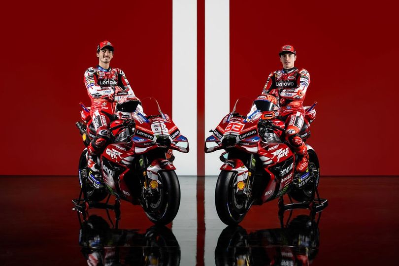 Rayakan Ultah Ducati Ke-100, Ini 6 Potret Livery Retro Ducati Lenovo Team di MotoGP 2026