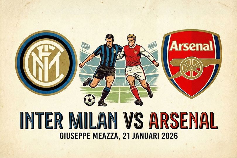 Jadwal Nonton Live Streaming Inter Milan vs Arsenal: Cek Jadwal Kick-off & Link Streaming Resmi