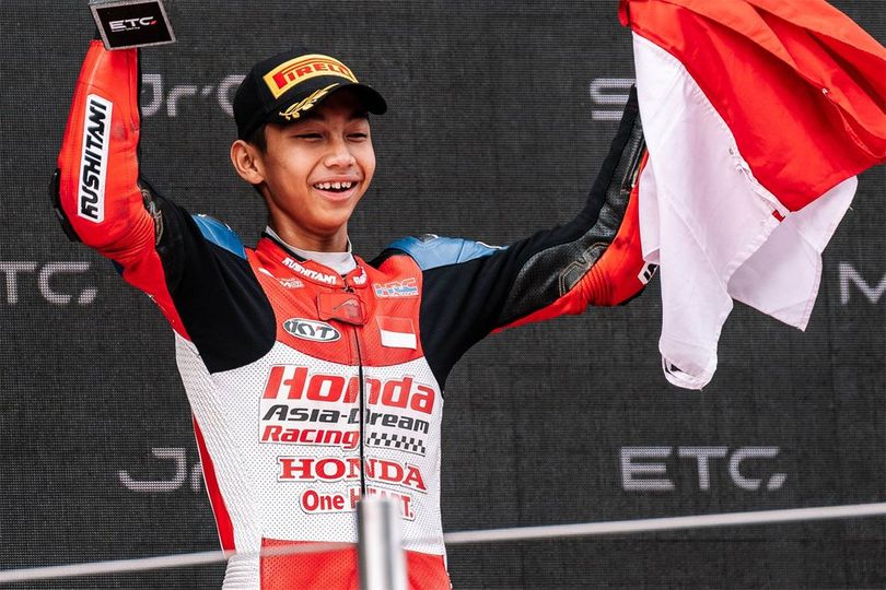 Kiandra Ramadhipa Bertolak ke Eropa, Jalani Persiapan Jelang Debut di Moto3 Junior 2026