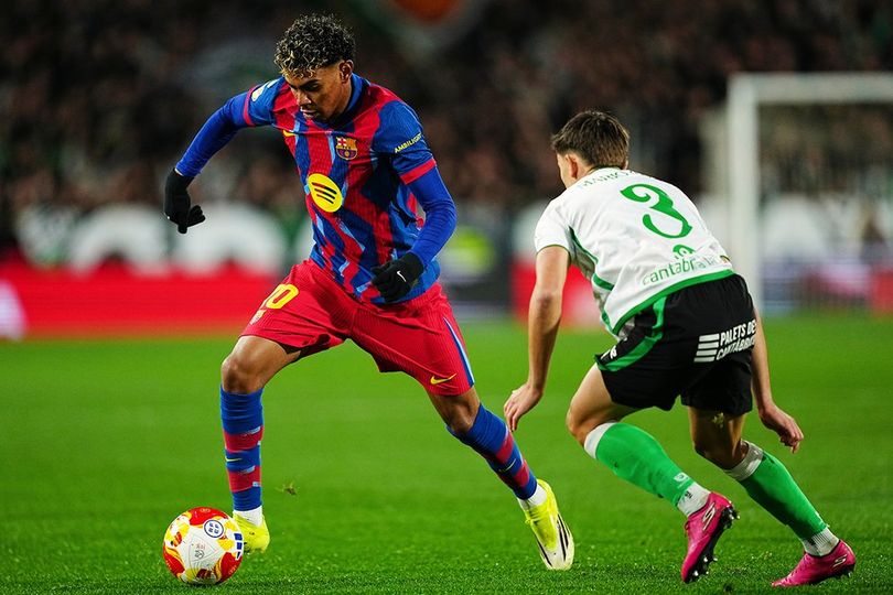 Man of the Match Racing Santander vs Barcelona: Lamine Yamal