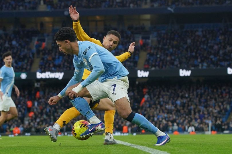 Rating Pemain Man City vs Wolves: Marmoush dan Semenyo Jadi Penentu Kemenangan