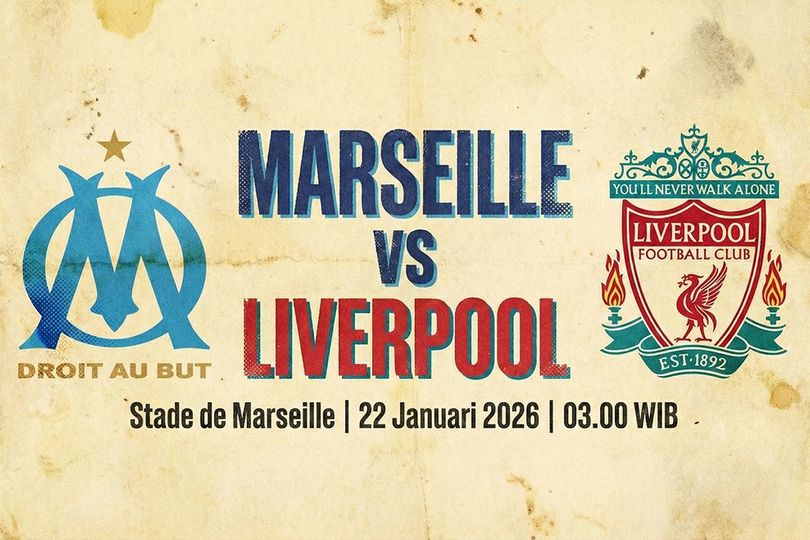 Tempat Menonton Marseille vs Liverpool: Cek Jadwal TV dan Link Streaming Liga Champions