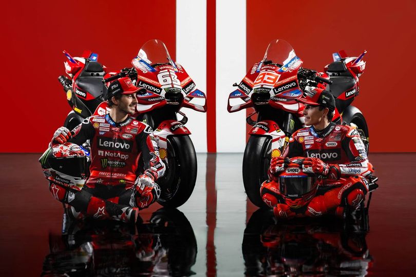 Hormati Pecco Bagnaia, Marc Marquez Ogah Ikut-Ikut Pilih Rider Kedua Ducati Lenovo Team di MotoGP 2027