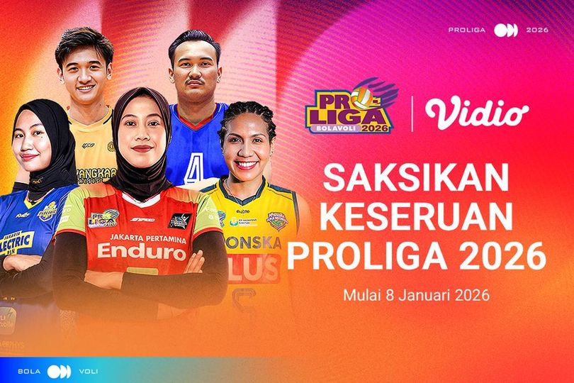Segera Tayang, Jadwal Live Streaming Proliga 2026 Eksklusif di Vidio