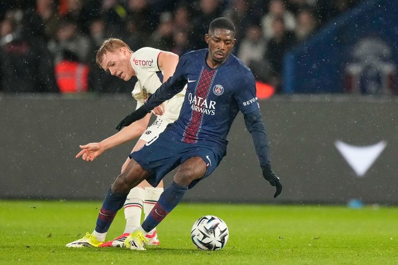 Gol PlayStation Ousmane Dembele: Sempat Salah Kontrol, Lanjut dengan Tembakan Lob Manis