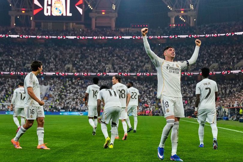 Hasil Real Madrid vs Atletico Madrid: El Clasico di Final Piala Super Spanyol