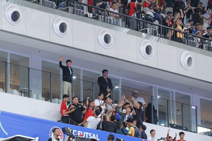 Shin Tae-yong Bikin Heboh Indonesia Arena: Magnet Publik Saat Korea Selatan Dibantai 0-5 Timnas Futsal Indonesia