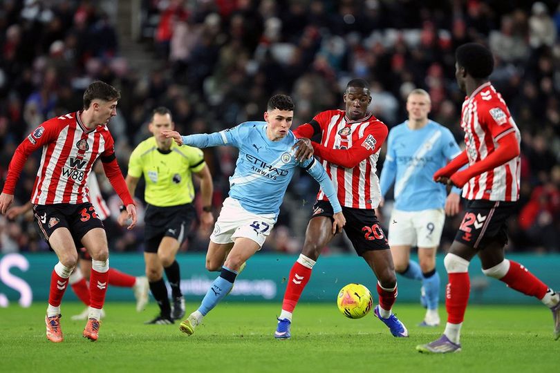 Hasil Sunderland vs Man City: Roefs dan Tiang Gawang Gagalkan City