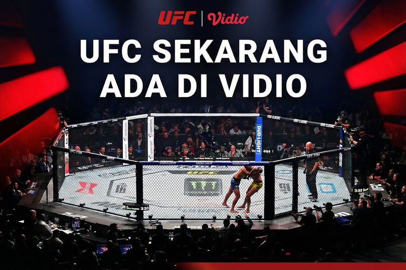 Resmi! Vidio Tayangkan UFC di Indonesia