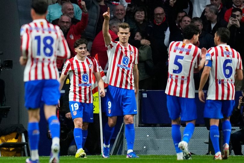 Man of the Match Atletico Madrid vs Club Brugge: Alexander Sorloth