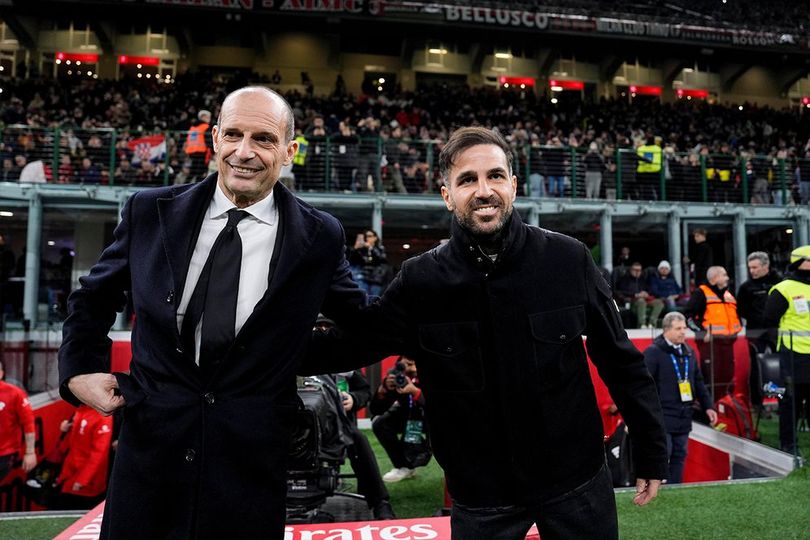 Ribut-ribut di Pinggir Lapangan Milan vs Como: Perseteruan Allegri vs Fabregas